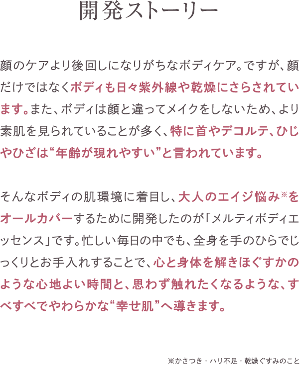 シーボン メルティボディエッセンス│【公式】シーボン（C'BON）ホーム