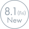 8.1(Fri) New